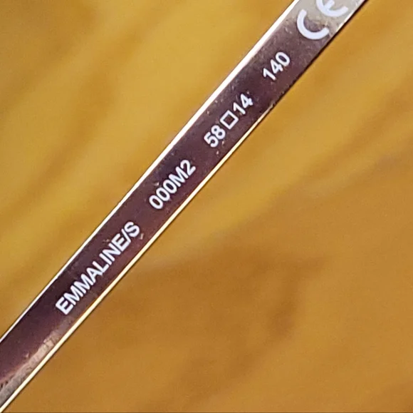 KATE SPADE Emmaline Aviator Gold Sunglasses - Picture 4 of 5